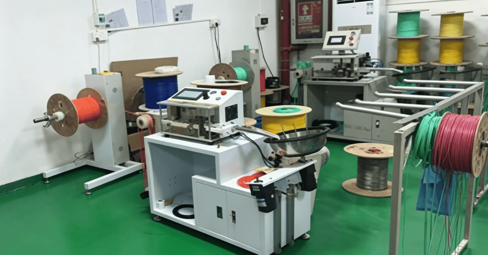 Precision fiber cable cutting equipment