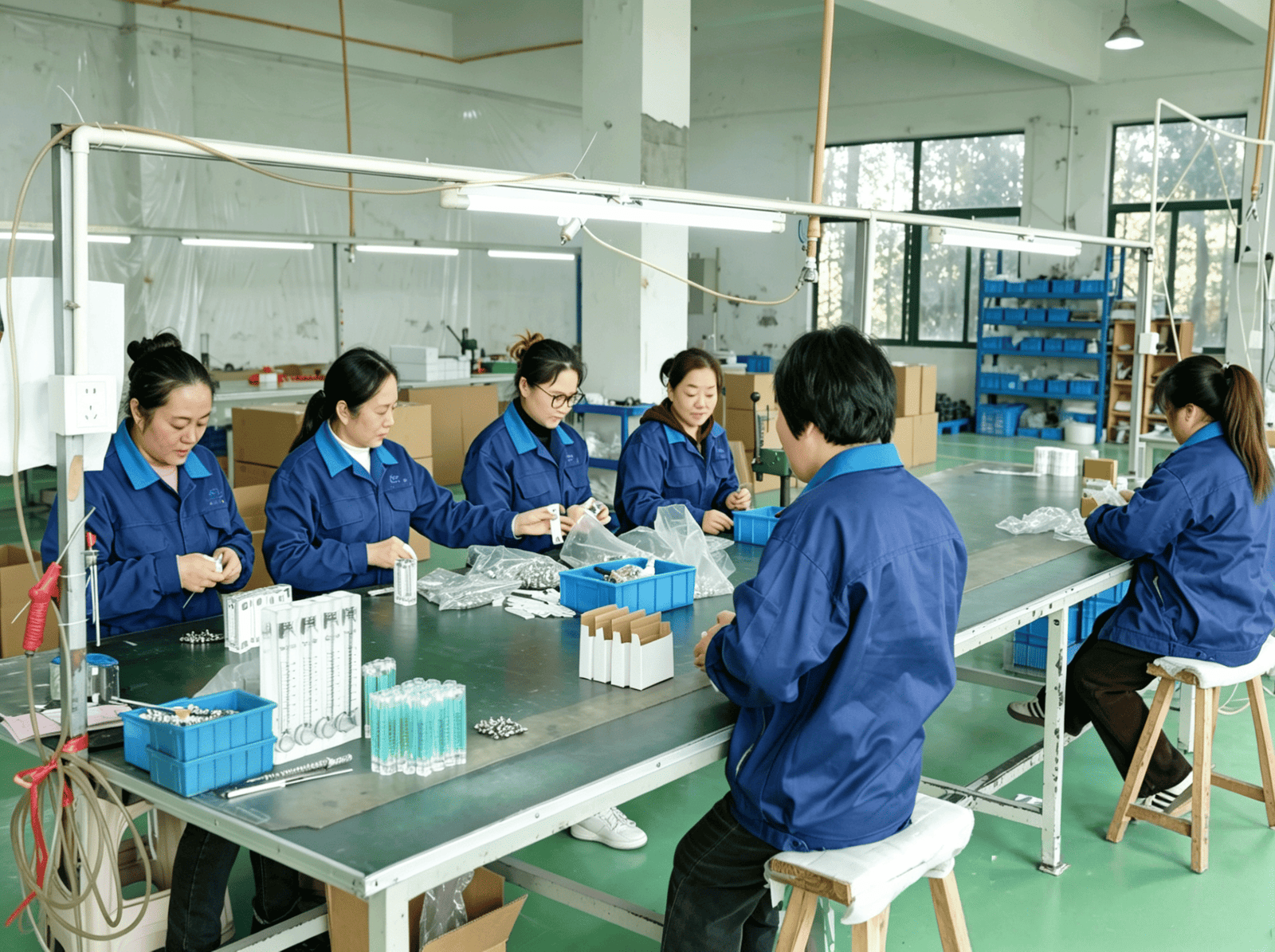 Factory production line