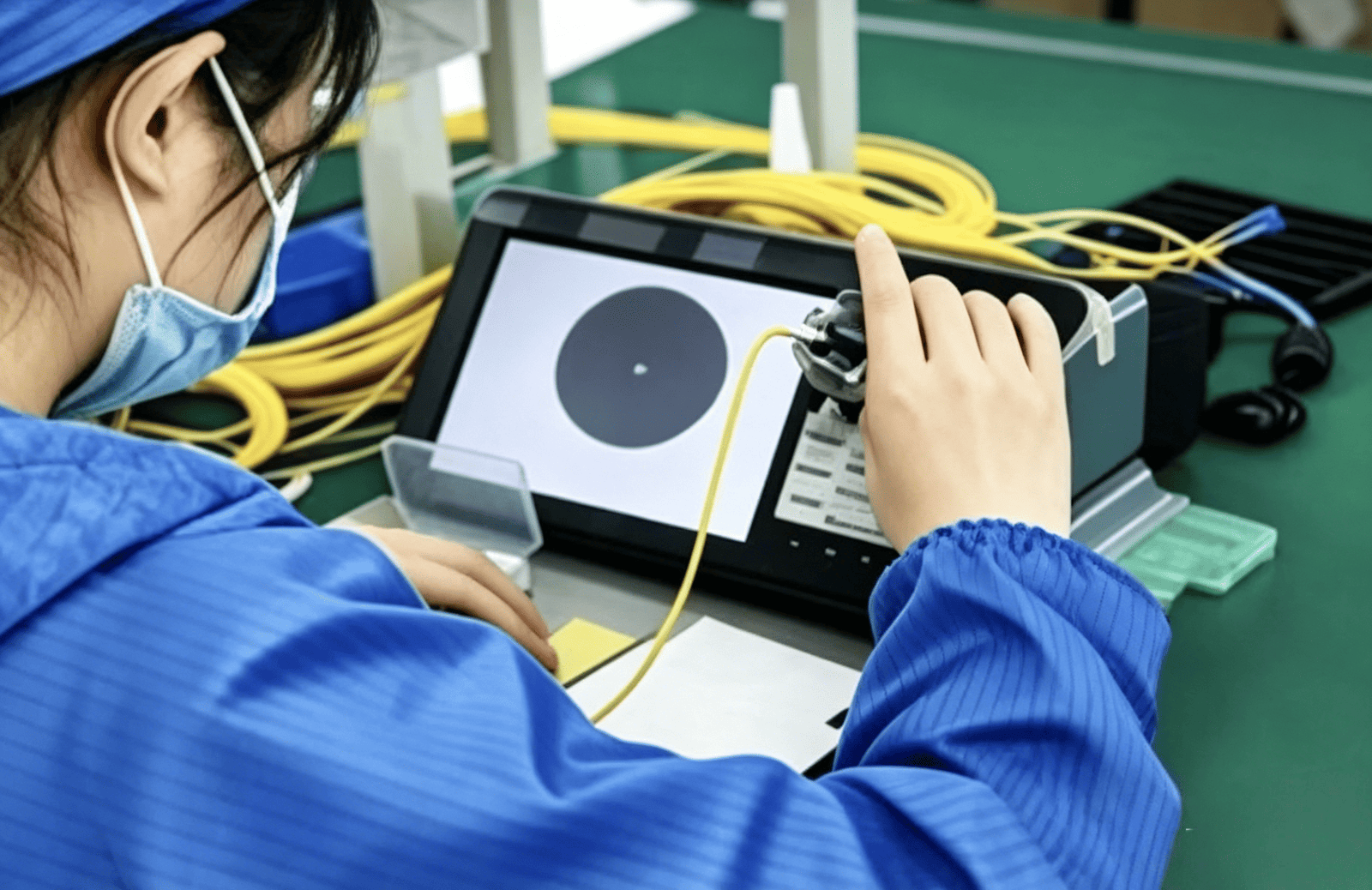 3D interferometer end-face inspection