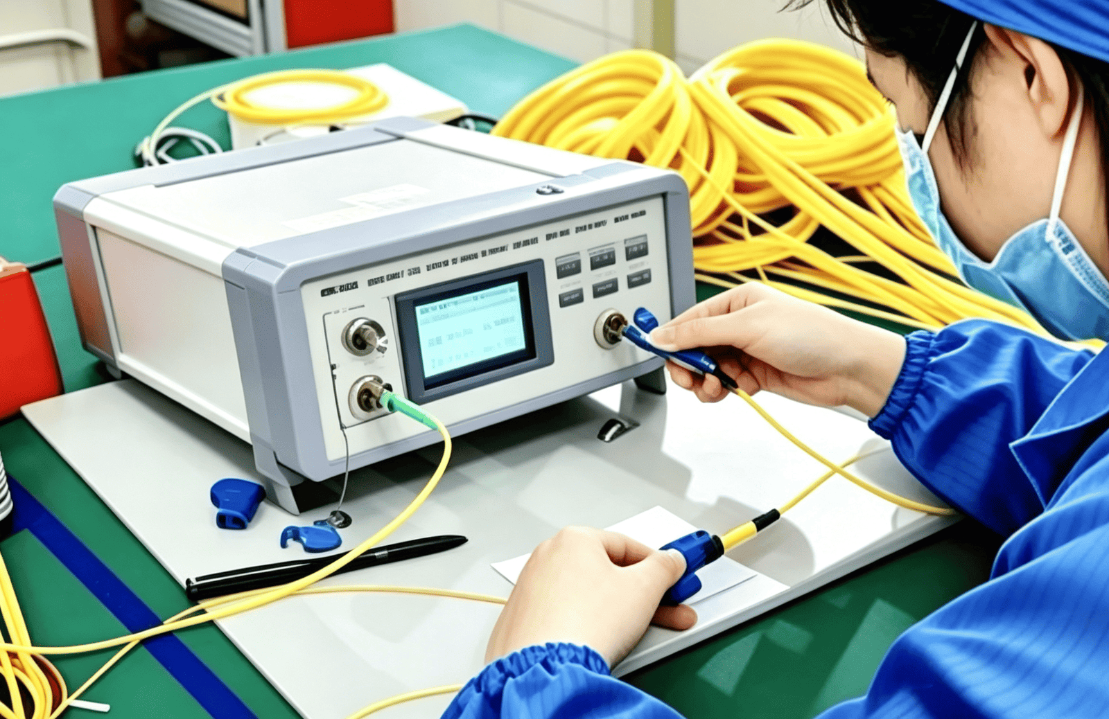Insertion loss and attenuation testing equipment