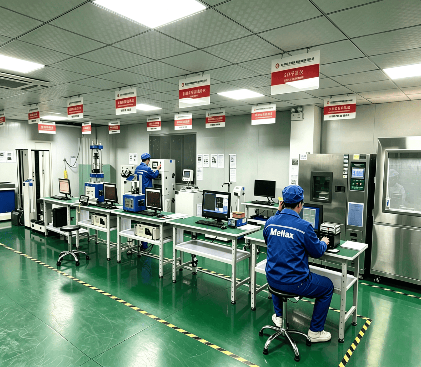 Fiber optic performance testing laboratory